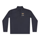 GMP Eagle Quarter-Zip Pullover — "God Money Power" Graphic