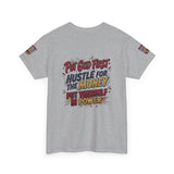 Inspirational Graphic Tee — "Put God First, Hustle for the Money, Put Yourself in Power"