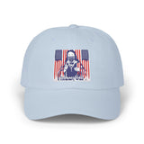 Dad Cap — American Flag Military Veteran Silhouette Hat