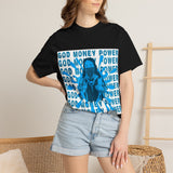 God Money Power Graphic T-Shirt