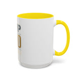 GMP GOD Money Power Accent Coffee Mug — Motivational Office Gift (11/15oz)