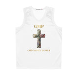 GMP 'God Money Power' Basketball Jersey — Cross & Money Graphic