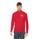 Quarter-Zip Pullover — GMP Gold Logo (God Money Power)