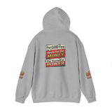Hoodie — "Put GOD First, Hustle For The MONEY, Put Yourself In POWER" Inspirational Graphic Hoodie