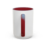 Coffee Mug — "God Money Power" Gold Emblem Accent Mug