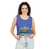 God Money Power Tank Top — Bold Faith & Hustle Graphic Tank