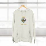 Three-Panel Fleece Hoodie