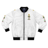 Money Power Graphic Bomber Jacket