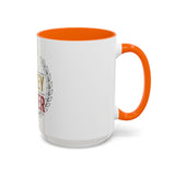 God Money Power Accent Coffee Mug — Inspirational Faith & Success Ceramic Mug (11/15oz)