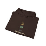 God • Money • Power Hoodie — Minimal Faith & Ambition Graphic Hoodie
