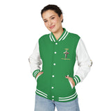 Letterman Jacket - GMP 'God Money Power' Cross Varsity Jacket