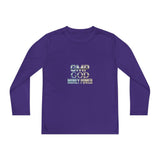 Youth Long Sleeve Tee — 'GMP GOD Money Power' Graphic