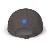 Dad Cap — Blue Sequin Statue Patch Embroidered Baseball Hat