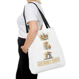 God Money Power Tote Bag — Inspirational Faith & Prosperity Canvas Tote