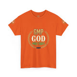 GMP God Money Power Tee — Motivational Gold Laurel Graphic T-Shirt