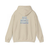 Hoodie — "God Money Power" Chrome Text Pullover