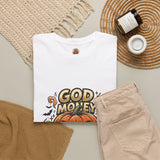 God Money Power- Pumpkin Halloween T-Shirt