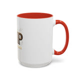 GMP 'God Money Power' Accent Coffee Mug — 11/15 oz Inspirational Ceramic