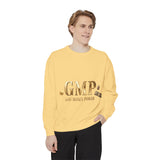 GMP "God Money Power" Sweatshirt — Gold Foil Graphic Crewneck