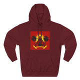 Reggae Sunset Hoodie — Palm Tree Rasta Graphic Fleece