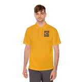 God Money Power Pyramid Polo Shirt — Vintage Pyramid Graphic Men’s Sport Polo