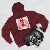 Three-Panel Fleece Hoodie