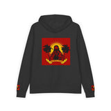 Jesus Palm Tree Hoodie — Faith-Inspired Full-Zip Zip-Up Hoodie