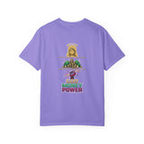 God Money Power T-Shirt — Angel, Stacks of Cash Graphic Tee