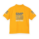 Youth Polo Shirt – GMP GOD Money Power Graphic