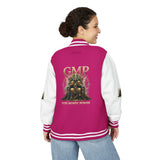 Letterman Jacket — GMP 'God Might Power' Vintage Crest Varsity Jacket