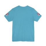 God Money Power Tee — Patriotic Bandana Saint Graphic T-Shirt