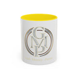 GMP Monogram Accent Coffee Mug — Gold Circle Initials (11/15oz)