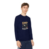 Youth Long Sleeve Tee — GMP (God Money Power) Eagle Graphic