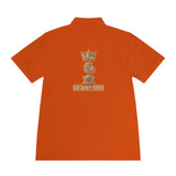 God Money Power Gold Crest Polo Shirt