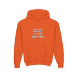 Youth Hoodie — GMP GOD Money Power Metallic Graphic Pullover