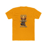 God Money Power Tee — Bold Faith & Hustle Graphic T-Shirt