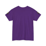 Graphic Tee — "God Money Power" Skull Design