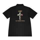 GMP Cross Polo — "God Money Power" Men's Sport Polo