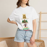 God Money Power T-Shirt — Angel, Stacks of Cash Graphic Tee