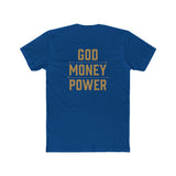 God Money Power T-Shirt — Crown & Fist Graphic Tee