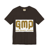GMP "God Money Power" Graphic Tee — Inspirational Faith & Prosperity Shirt