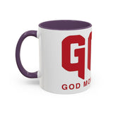 GMP Coffee Mug — Good Money Power Red Accent Ceramic Mug (11/15oz)