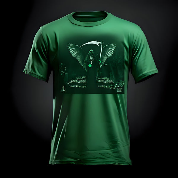 Angel Of Death Album Cover T-Shirt Green