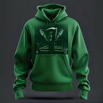 Angel Of Death Album Cover Hoodie Green