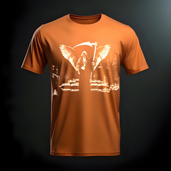 Angel Of Death Album Cover T-Shirt Orange