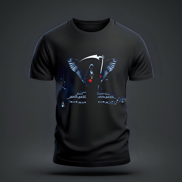 Angel Of Death Album Cover T-Shirt Black