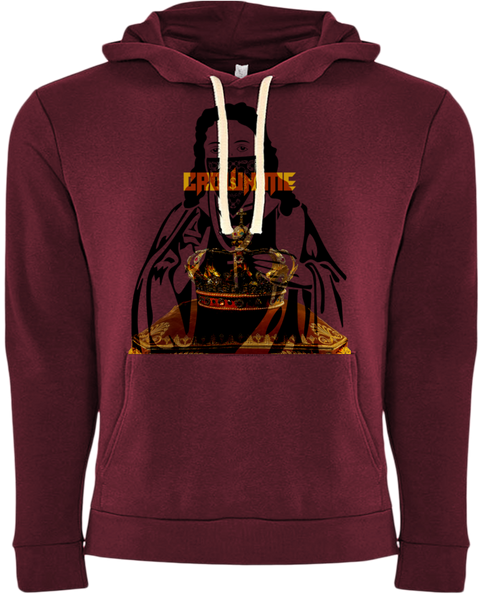 Crown Me Overlay Hoodie