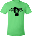 Almighty Power "Fist" Green/Black T-Shirt