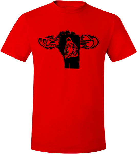 Almighty Power "Fist" Red/Black T-Shirt