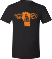 Almighty Power "Fist" Black/Orange T-Shirt